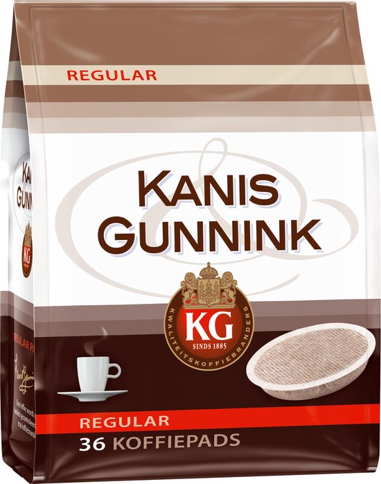 Kanis & Gunnink Regular koffiepads - 10 x 36 pads - Kanis & Gunnink