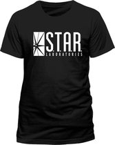 Flash Shirt - Star Labs Black maat S