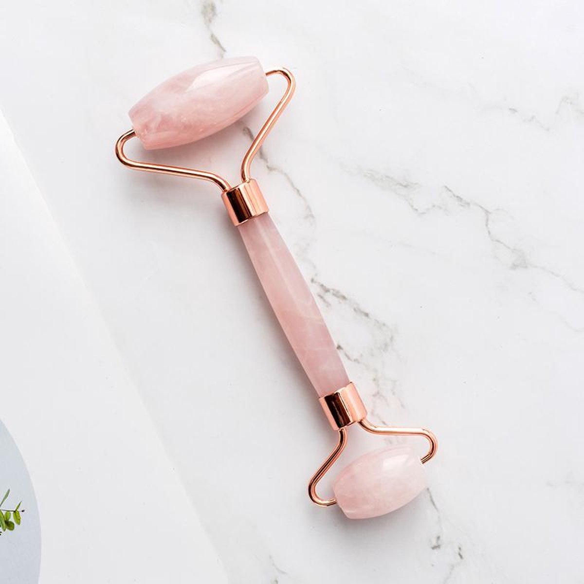 Rose Quartz Jade Roller - Gezichtsroller - Massage Roller Gezicht