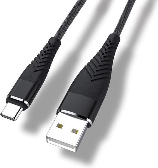 lijden een keer hobby Cablebee oplaadkabel / USB kabel voor Nintendo Switch / Switch Lite zwart -  1 meter | bol.com