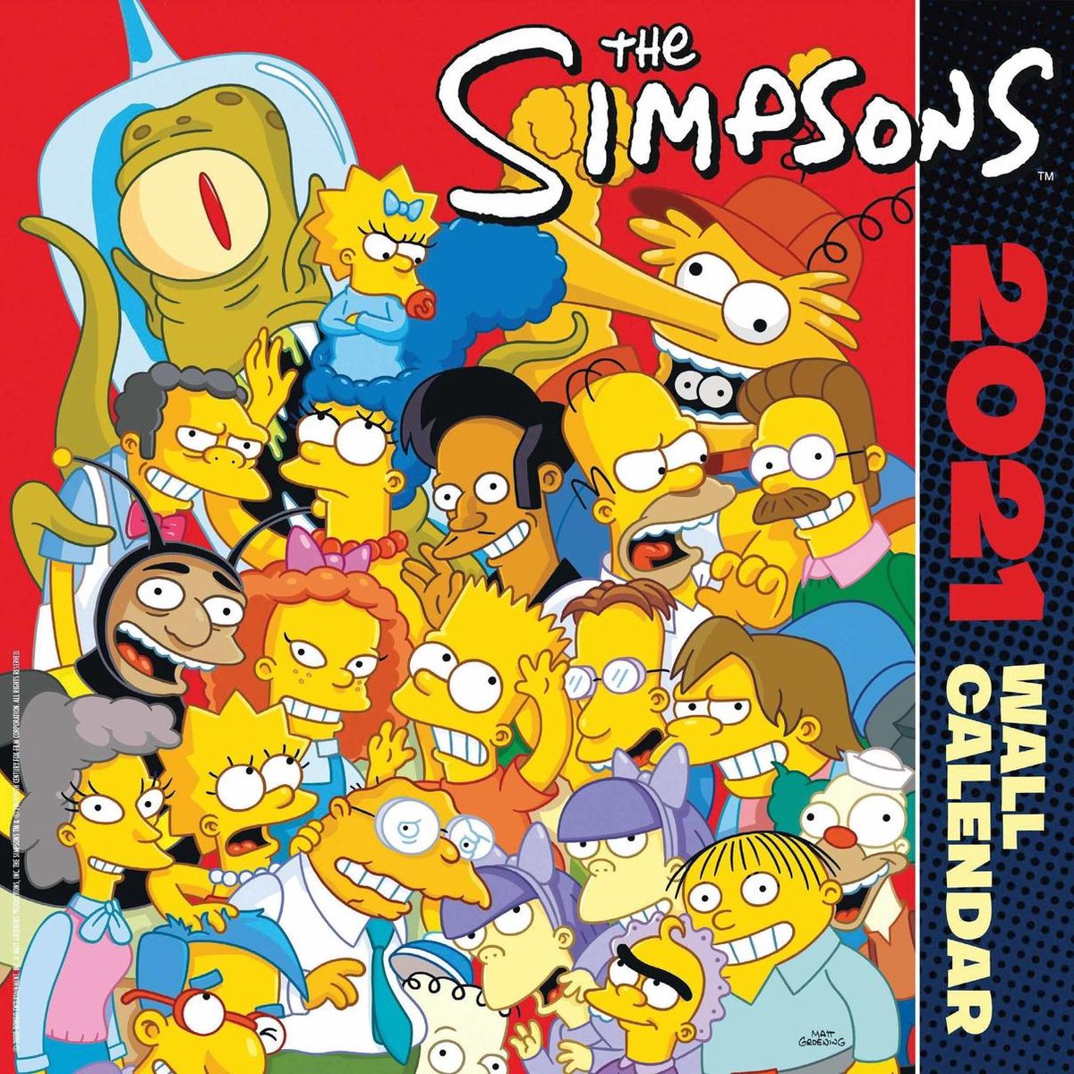 The Simpsons Kalender 2021