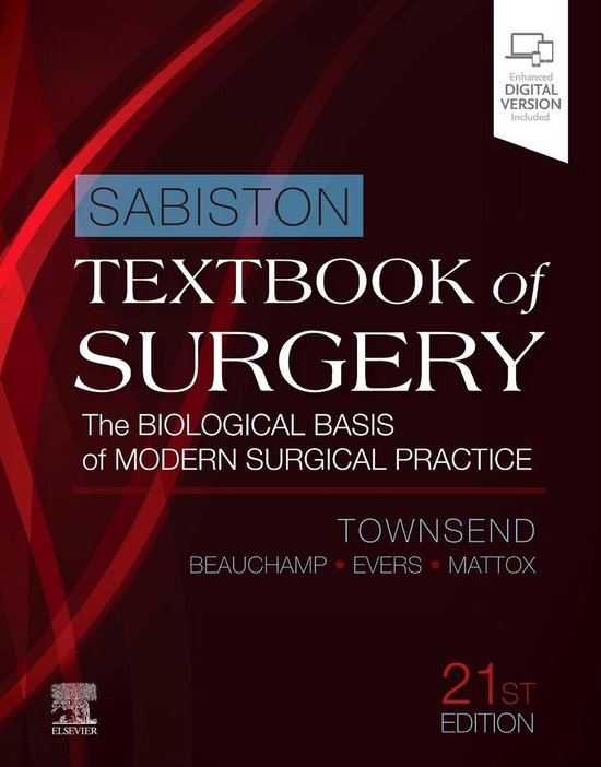 Sabiston Textbook of Surgery - cover