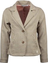 Moodstreet Meisjes jassen Moodstreet MT check blazer soft Gold 122/128