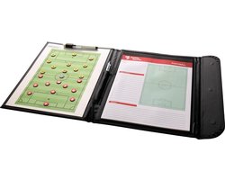 Tactiekmap voetbal - Agility Sports - Coachmap - Coachbord - Zwart