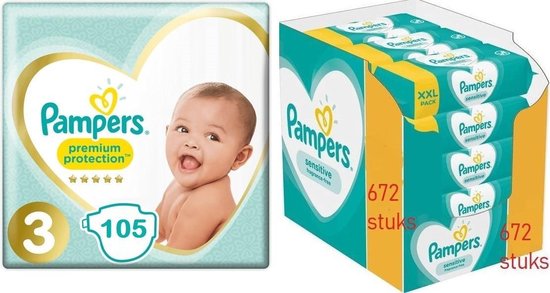 Pampers sensitive 12x56 hot sale