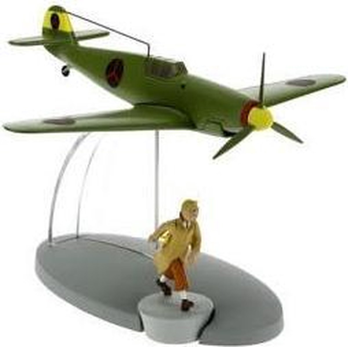 Kuifje vliegtuig - Het Bordurische gevechtsvliegtuig BF-109 - De scepter van Ottokar