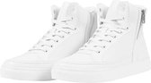 Urban Classics Sneakers -47 Shoes- Zipper High Top Wit