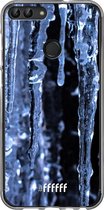 Huawei P Smart (2018) Hoesje Transparant TPU Case - Icicles #ffffff