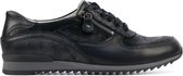 Waldlaufer Vrouwen Leren Lage sneakers / Damesschoenen 370013 - Zwart - Maat 42