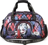 DC - Harley Quinn - Sporttas - Crazy - Multi colour - Lengte 50cm