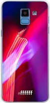 Samsung Galaxy J6 (2018) Hoesje Transparant TPU Case - Light Show #ffffff