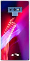 Samsung Galaxy Note 9 Hoesje Transparant TPU Case - Light Show #ffffff