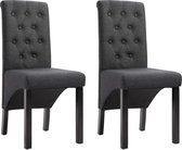 Eetkamerstoelen 2 stuks (Incl LW anti kras viltjes) - Eetkamer stoelen - Extra stoelen voor huiskamer - Dineerstoelen - Tafelstoelen
