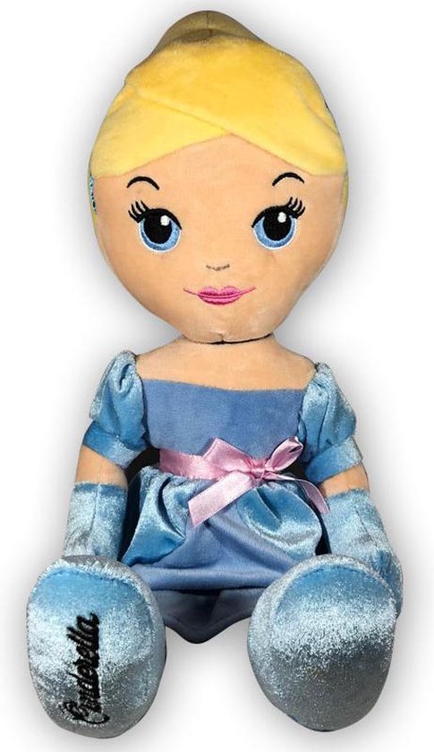 Pluche Disney Princess Cinderella Assepoester 40 cm knuffel disney pop  speelgoed | bol.com