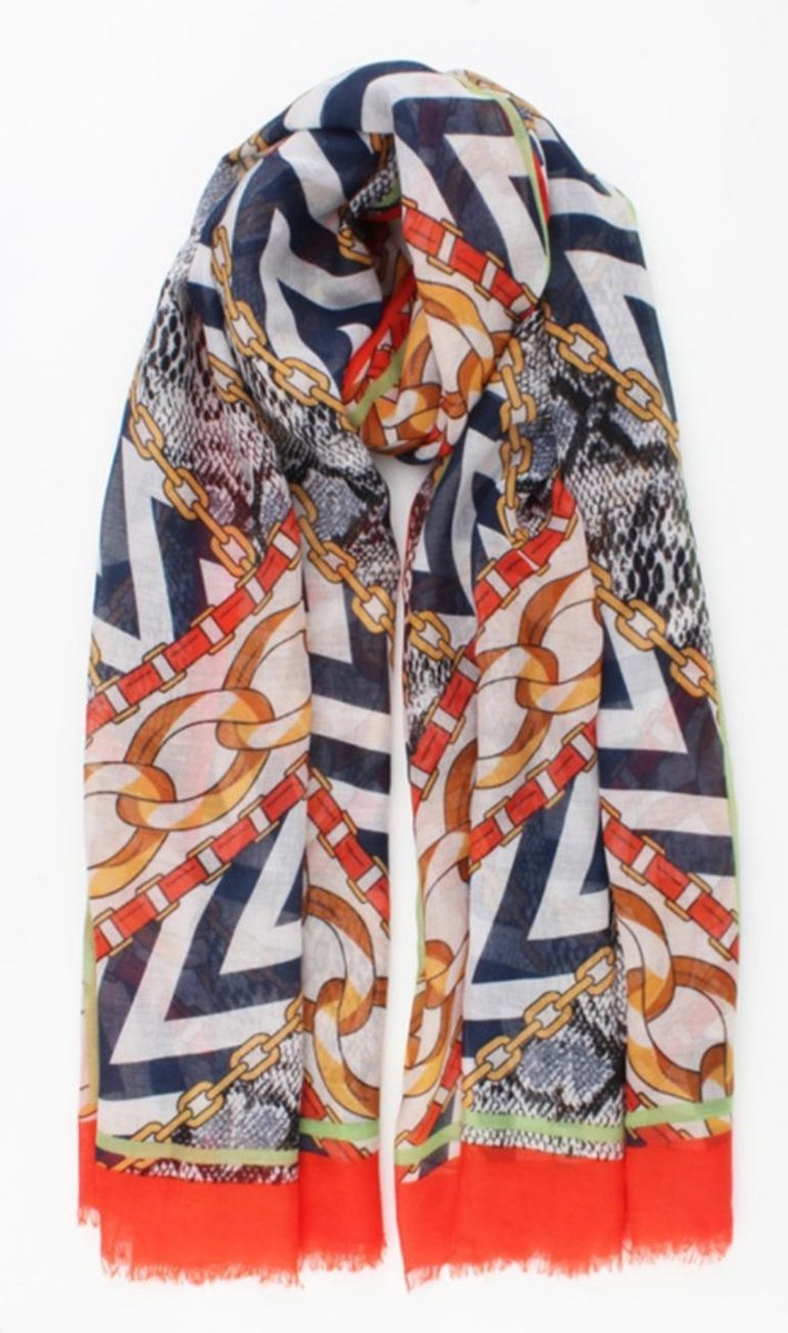 Sjaal - Omslagdoek - wit - dames - sjaals - trendy - Mode - zomer - Vrouwen - Kasjmier - Plaid - mooi - vrouwen - accessoires - cashmere - Kasjmir - Pashmina - Shawl - Scarf - Scarves - Travel wrap - 89 x 180 cm