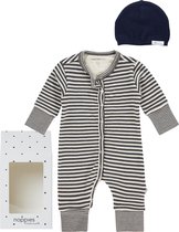 Noppies Cadeauset 2delig - Cadeadoos met Boxpak Alonei - Muts Zola Blauw - Maat 62
