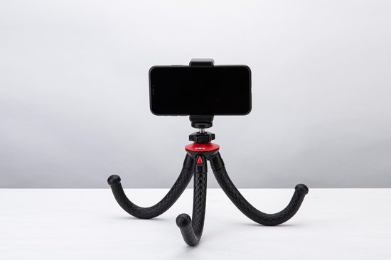 Fotopro UFO 2 trépied pour téléphone et Gopro rouge et noir - Support pour  smartphone et caméra - Achat et prix