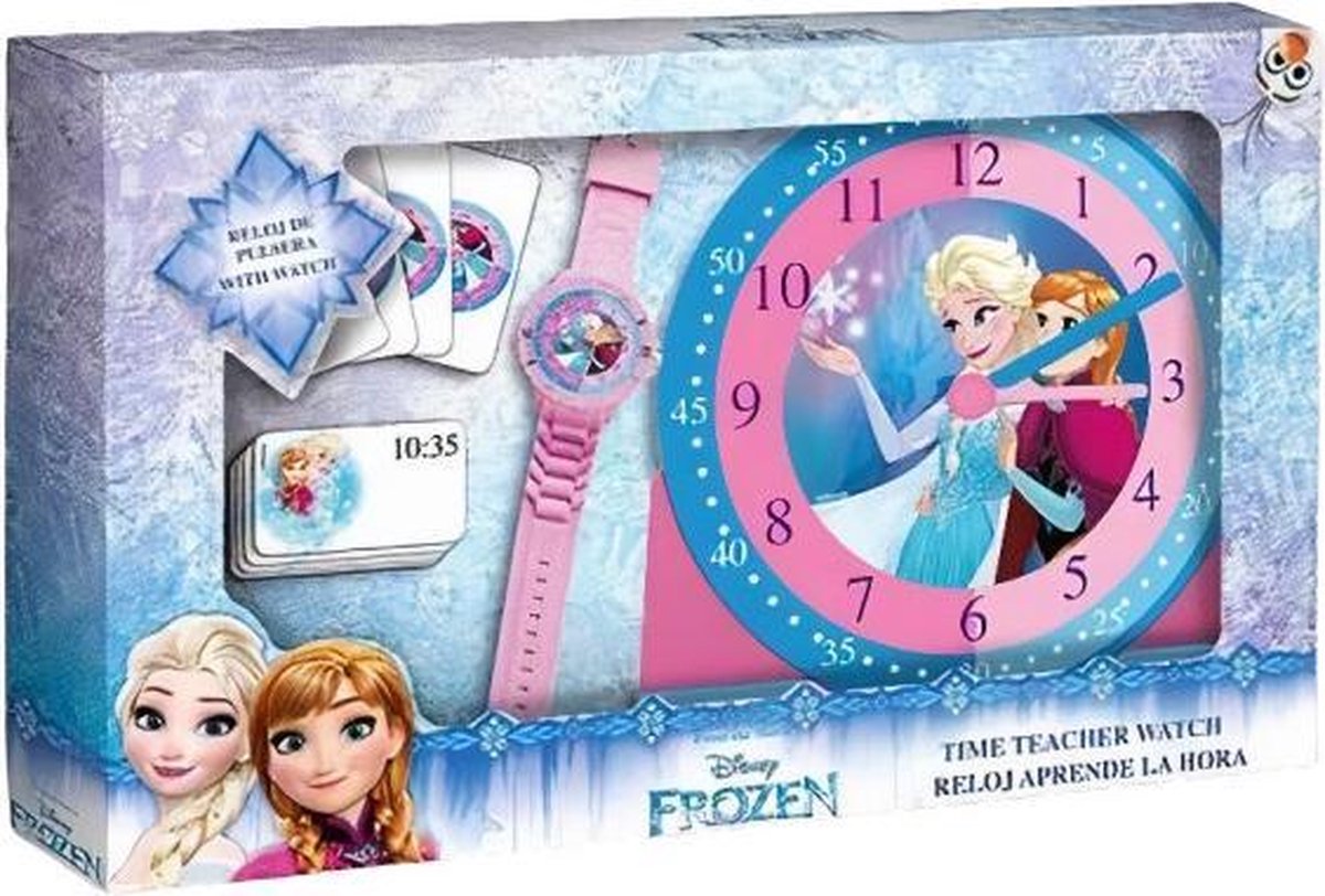 Disney Tijdspel Frozen Meisjes 39 Cm Blauw/paars 3-delig