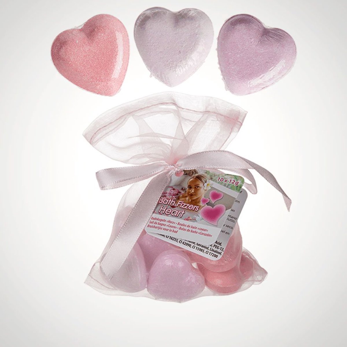 Goedkoopste Bath Fizzers, Hartjes