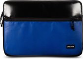 Surface Pro 9 hoes met vak (van gerecycled materiaal) - Zwart blauwe laptop sleeve of cover voor Microsoft Surface Pro 9/8/7 (2023)