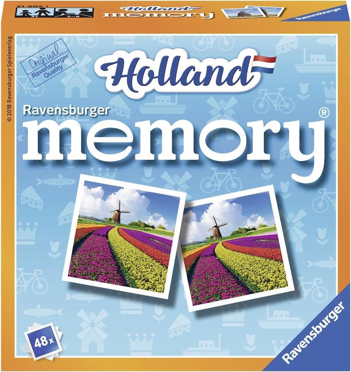 Zonder hoofd Schiereiland Individualiteit Ravensburger Holland Mini Memory | Games | bol.com