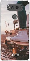 LG V20 Hoesje Transparant TPU Case - Skateboarding #ffffff