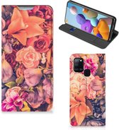 Telefoon Hoesje Cadeau voor Moeder Geschikt voor Samsung Galaxy A21s Flipcase Bosje Bloemen