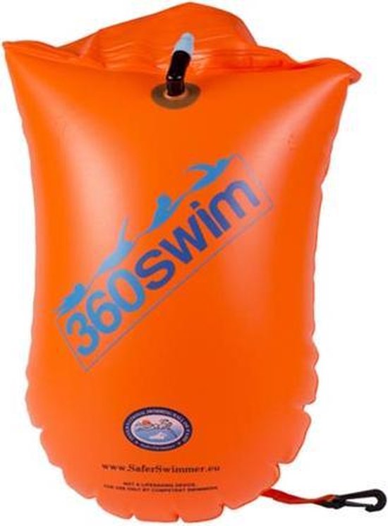 SaferSwimmer zwemboei Heavy Duty - Large - Oranje