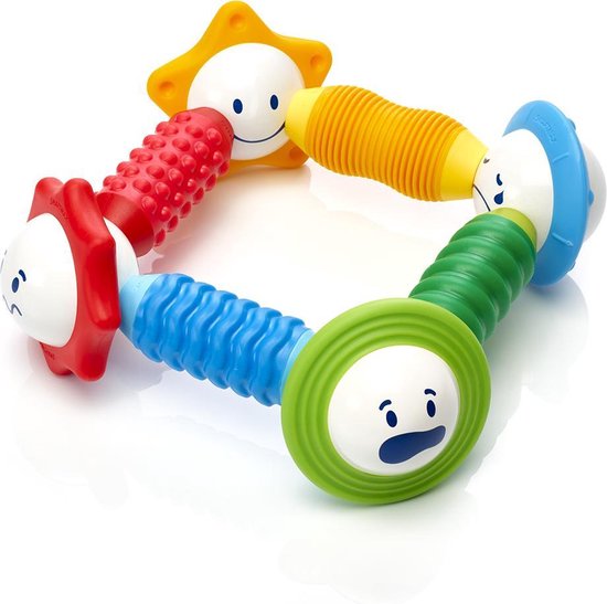 SmartMax My First Sounds & Senses - Magnetisch Sensorisch Speelgoed - 8-Delige Bouwset met Geluid en Structuur - Educatief Speelgoed voor Peuters - Vanaf 1 Jaar