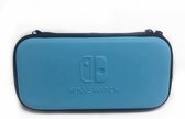 Hoesje geschikt voor Nintendo Switch Lite - Beschermhoes - Case - Blauw - Accessoires - Hoes - Plek voor 8 spellen