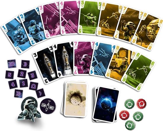 999 Games - De Crew - Kaartspel - Werk samen en win - 50 verschillende missies - Met variant voor 2-spelers - Gezelschapsspel - Klein cadeautje