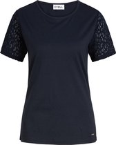 Cyell HARMONY INK shortsleeve Pyjamashirt - Darkblue - Maat 36