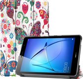 Huawei MatePad T8 Tri-Fold Book Case - Vlinders