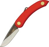 Svord, Mini Peasant Knife, 2.5 " , Zakmes met een rode handgreep