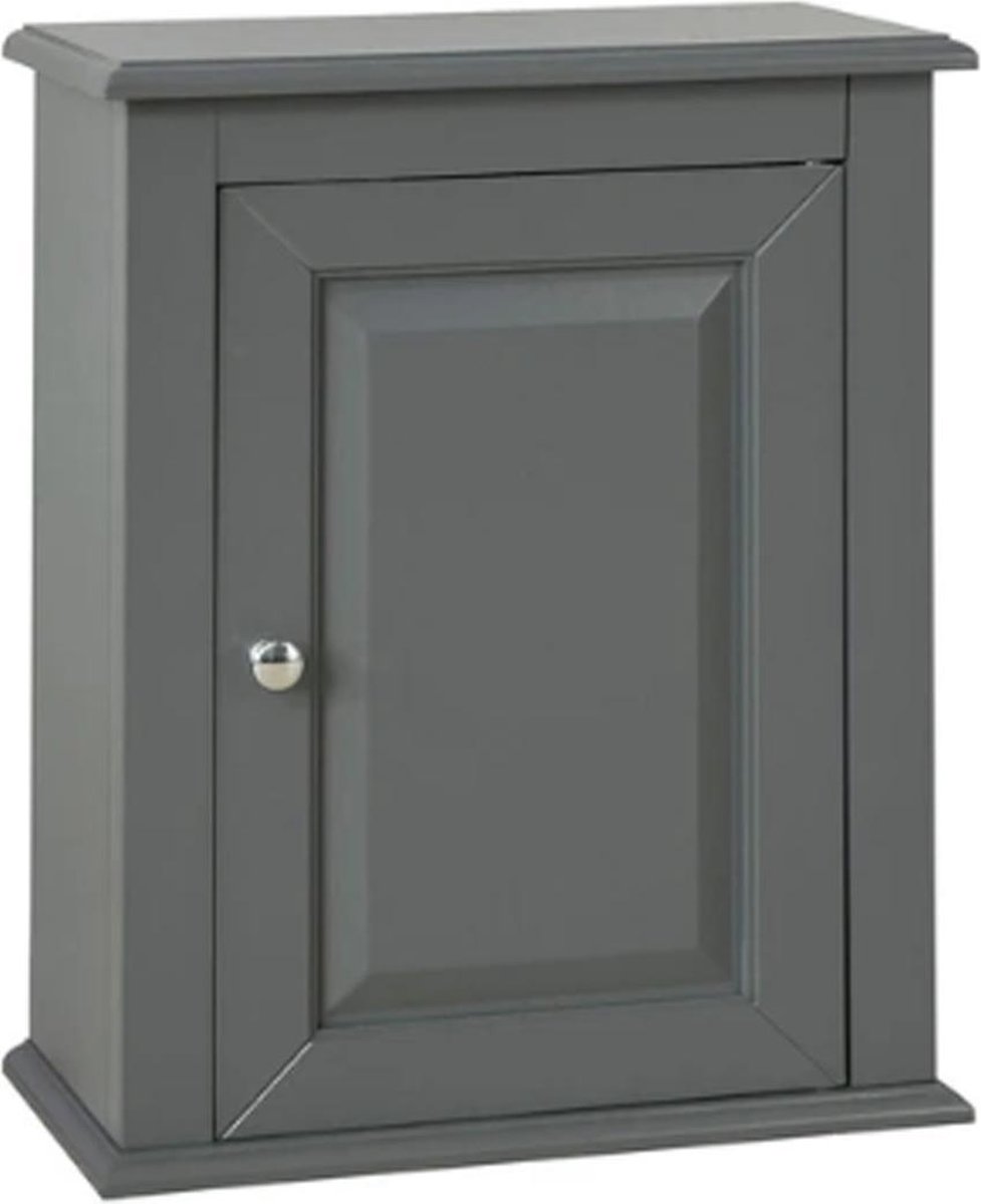 Simpletrade Badkamerkast - Kastje - 2 compartimenten - Hout - 40x49x18 cm