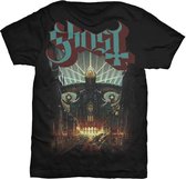 Ghost Heren Tshirt -XXL- Meliora Zwart