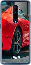 OnePlus 7 Pro Hoesje Transparant TPU Case - Ferrari #ffffff