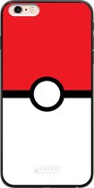 iPhone 6 Plus Hoesje TPU Case - Pokeball #ffffff