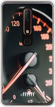 Nokia 6 (2018) Hoesje Transparant TPU Case - No Speed Limit #ffffff