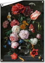 Tuinposter/Tuindoek Stilleven met bloemen - Jan Davidsz. de Heem - 50x70 cm