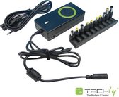 Techly Universele Notebook Netvoeding Adapter 70W + USB Poort