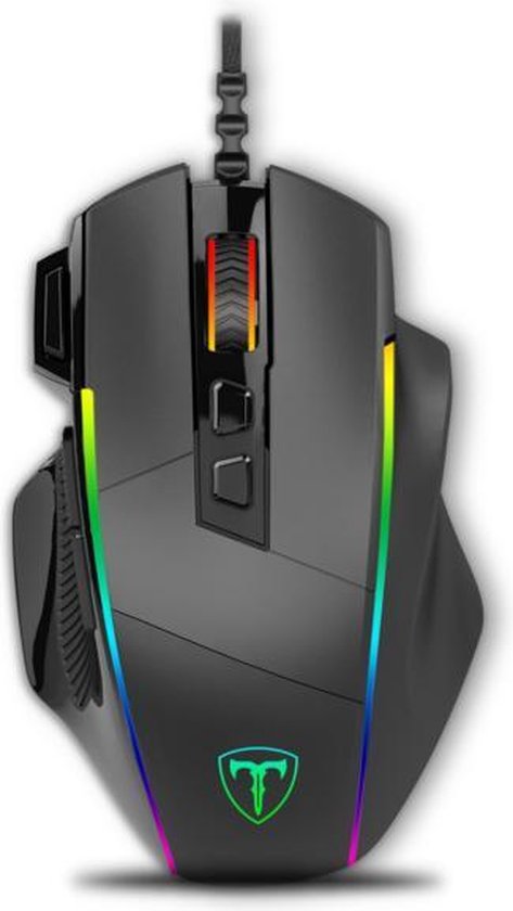 bekken Vier Geest Gaming Muis - Computer - E Sports - Optische - Game muis met draad - 8  Knoppen - 600... | bol.com