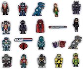 Kidrobot Transformers vs G.I. Joe: Enamel Pin Blind Box (Price per Piece)