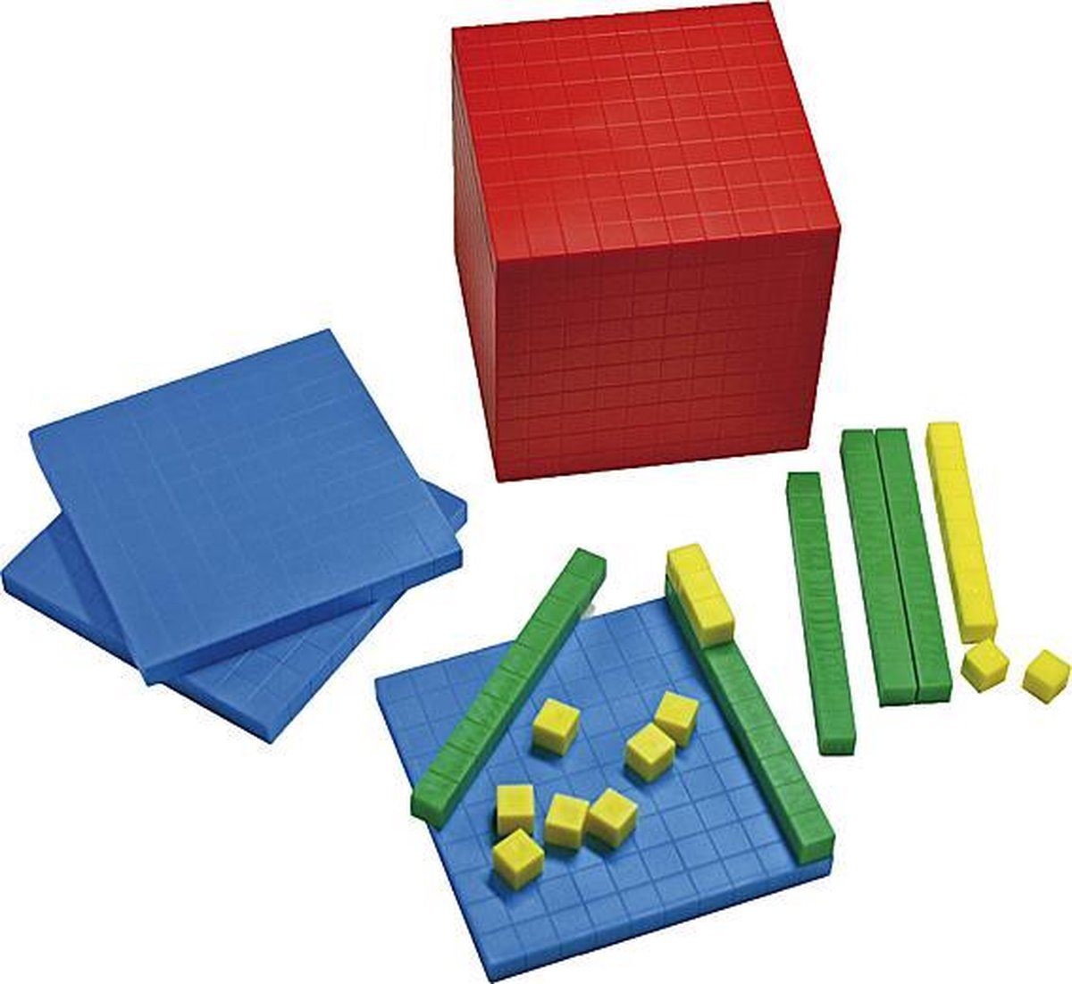 Eduplay rekenblokken houten speelgoed voor leren tellen en rekenen.