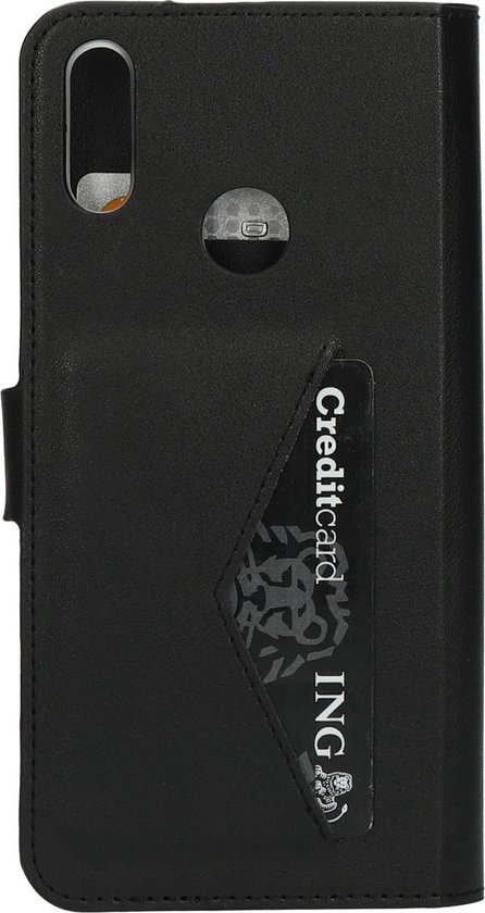 Mobiparts 93295 coque de protection pour téléphones portables 15,9 cm (6.26") Étui avec portefeuille Noir