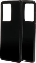 Mobiparts hoesje geschikt voor Samsung Galaxy S20 Ultra - Zacht TPU - Schokabsorberend TPU - Grip Coating - Zwart