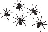 Halloween muurstickers "Spinnen" 12 stuks