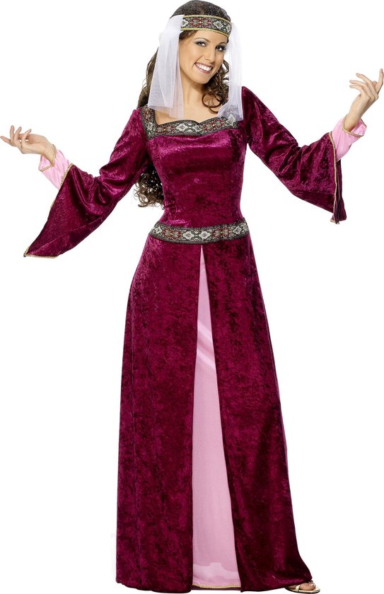 Middeleeuwse koningin kostuum voor vrouwen - - XL" |