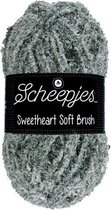 Scheepjes Sweetheart Soft Brush 100g - Grijs/Wit