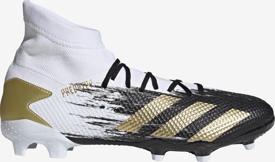 adidas Predator 20.3 FG voetbalschoenen heren zwart/goud | bol